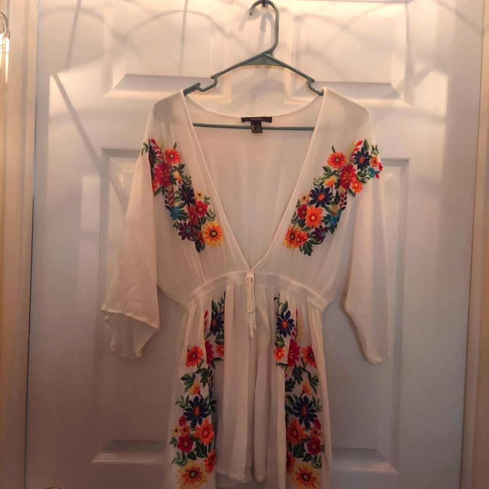 Bathing suit cover, forever 21, L